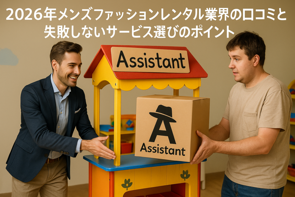 メンズファッションレンタル業界の口コミ・評判を徹底分析｜失敗しないサービス選びのポイント【2026最新】